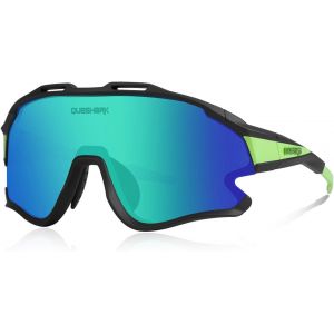 Lunettes De Cyclisme Mtb Vélo Tr90 Cadre Sports Pour Hommes Femmes Avec 1 Polarisées 3 Hd Lentilles Interchangeables Anti-Uv400 Qe0051[Z2569] - Neuf