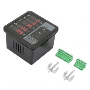 Panneau de controle numerique de moteur de moniteur de generateur CC 8-36 V pour le controle de la vitesse, de la tension et de la temperature - Neuf