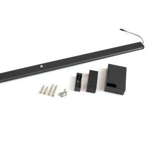 Emuca 5074054 Barre De Penderie Pour Armoire Castor Avec Lumi&egrave;re Led, Batterie Amovible Et D&eacute;tecteur De Mouvement, 558, Peint E - Neuf