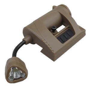 Lampe Frontale Pour Casque Mpls Charge, 3 Modes D'éclairage De Chasse À Économie D'énergie Pour Usage Tactique - Neuf
