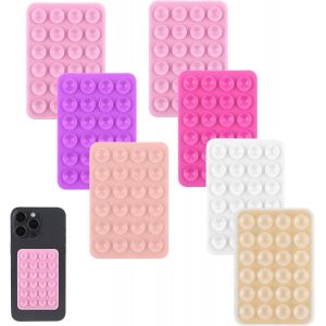 Kal-7 Pièces Support De Téléphone Portable En Silicone Support De Téléphone Portable À Ventouse En Silicone Support À Ventouse De Téléphone Portable Ventouses Extra Fortes Support À Ventouse - Neuf