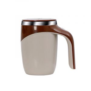 Tasse de mélange automatique multifonctionnelle, tasse de lait électrique, mousseur à lait magnétique rotatif, chargement USB, tasse de mélange de café - Neuf