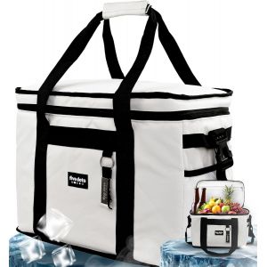 Jexnovashop-Sac Isotherme Repas - Glaciere Souple Isotherme 12 Heures Refroidissement | Sac Lunch Box, Lunch Bag Isotherme Pliable, Étanche & Facile À Nettoyer | Sac Repas Isotherme Idéal Pour Voitur - Neuf