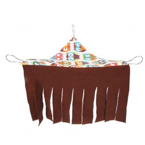 Hjlian Cachette Pour Petit Animal De Compagnie, Jouet Pour Ecureuil, Chinchilla, Lapin, Hamster, Cochon D'inde (D) - Neuf
