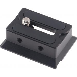 Plaque de d&eacute;gagement Rapide sup&eacute;rieure pour DJI Ronin RS 2/RSC 2/RS 3/RS 3 Pro Cardan Stabilisateur Compatible avec Arca Swiss Tr&eacute;pied, Appareil Photo DSLR Universel (Version &eacute;paise) - Neuf