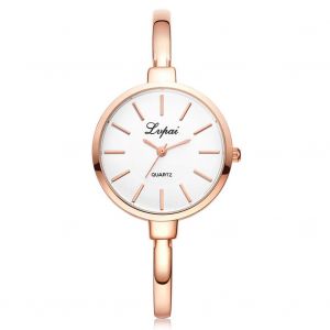 Lvpai &Agrave; La Mode Femmes Femme Analogique Quartz Montre-Bracelet En Alliage (Or Rose + Blanc) - Neuf