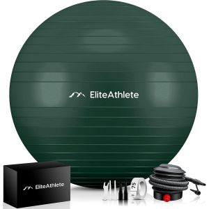 Ballon Gym Avec Syst&egrave;me Anti-Burst-Fitness Pilates Yoga-Ballon Grossesse Avec Pompe &Agrave; Air Incluse.[K1019] - Neuf