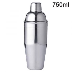 Ensemble shaker à cocktail en acier inoxydable de qualité supérieure - 550 ml et 750 ml - Étanche, facile à nettoyer, parfait pour un usage domestique et professionnel - Neuf