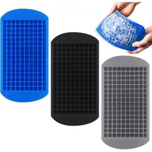 KALANKA-Lot de 3 petits bacs &agrave; gla&ccedil;ons, mini bacs &agrave; gla&ccedil;ons, bac &agrave; gla&ccedil;ons en silicone, bac &agrave; gla&ccedil;ons, petite machine &agrave; gla&ccedil;ons, moule &agrave; gla&ccedil;ons - Neuf