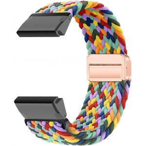 Kal-Bracelet Compatible Avec Xplora X6 Play - Bracelet De Rechange En Nylon - Élastique - Fermeture Magnétique - Pour Homme Et Femme - Pour Xplora X6 Play - Neuf