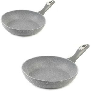 Bw02762g1 Marblestone 20cm Po&ecirc;le &Agrave; Frire Petite Antiadh&eacute;sive Cr&ecirc;pe, Omelette Po&ecirc;le, Aluminium Forg&eacute;, Convient Aux Tables De Cuisson &Agrave; Induction Et Lave-Vaisselle, Cuire Avec Peu D'huile - Neuf