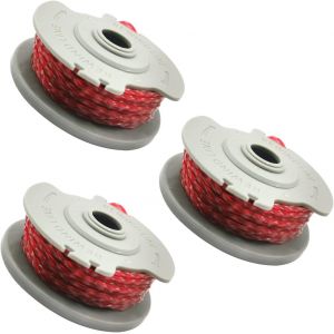 Replacement Wire Spool for Gardena Turbo SmallCut 300,Gardena Replacement Wire Spool 1.65mm for Gardena Turbo Trimmer Art 8844 and Art 8845 (3) - Neuf