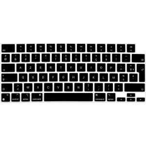 Housse de Clavier Ultra Fine en Silicone pour MacBook Pro 16""/14"" 2023 avec Puce M3/Pro/Max (A2991, A2918, A2992) Protection Souple Disposition UE/UK - Neuf