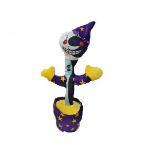 Figurine de jeu animee dansante et parlante, jouet electronique en peluche chantant avec eclairage, decoration d'interieur, cadeau pour les fans de jeux video - Neuf