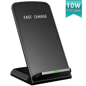 Eleyooner Qi Chargeur Sans Fil Rapide Wireless Quick Charge 2.0, Chargeur À Induction Pour Samsung Galaxy Note 8/ S8/ S8 Plus/ S7 / S6 Edge Plus, Iphone8/ 8 Plus, Iphone - Neuf