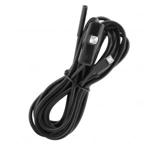 Camera d'inspection endoscopique etanche USB HD 3,5 m, 6 LED, 5,5 mm - Neuf