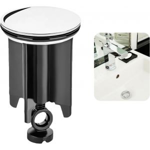 SJZG-Bouchons D'&Eacute;vier De Salle De Bain Pop-Up De Rechange 40 Mm, Hauteur R&eacute;glable 66 Mm-83 Mm, Construction En Plastique Et Laiton, Joint &Eacute;tanche Antirouille Pour &Eacute;viers De Salle De Bain Et De Cuisin - Neuf