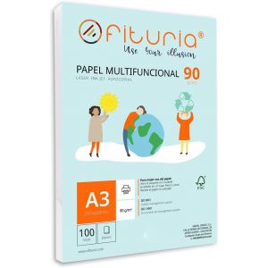 Ramette De Papier A3 80G Avec 50 Feuilles Blanches, Papier Multifonctionnel Pour Un Usage Scolaire Et Professionnel. Idéal Pour Imprimantes Laser, À Jet D¿Encre Ou Photocopieuses ¿ - Neuf