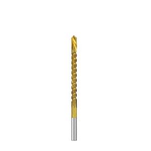 Mèche de 5 mm revêtue de titane Mèche de scie dentelée en spirale - Neuf