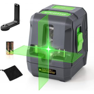 ChenQuanSarl-Niveau Laser Vert 25M, Laser Croix Autonivelant, Modes Manuel Et Autonivelant, 360° Laser Rotatif Avec Support Magnétique,Étui De Protecti - Neuf