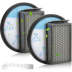 Filtre HEPA Lot de 4 Filtre Rechange pour Rowenta Compact Power XXL ZR78000 RO4811EA RO4825EA RO4853EA RO4855EA - Neuf