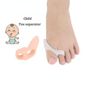 Lot De 2 Correcteur D'orteils Hallux Valgus Protector Overlap Pour Enfants - Blanc-Hyj - Neuf