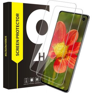 2 Pack Verre Tremp&eacute; Pour Samsung Galaxy S10E, Duret&eacute; 9H R&eacute;sistant Vitre Protection, Tactile Sensible, Anti-Poussi&egrave;re, 0,33Mm Sans Bulle, Hd Claire S10E Protection &Eacute;cran(2,5D Transparent) - Neuf