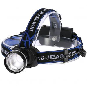 Hjlian Phare Led Fisheye Ultra Lumineux Pour La Peche Et Le Velo, 10 W, Haute Puissance, Noir - Neuf