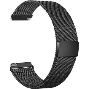 Fdjhy-Bracelets De Montre De 20 Mm Et 22 Mm Pour Homme Et Femme - Bracelet De Rechange En Acier Inoxydable - Bracelet De Rechange Réglable À Fermeture Rapide Avec Boucle Magnétique - Neuf