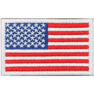 Lot De 10 Patchs Tactiques Avec Le Drapeau Américain, Avec Crochet Et Boucle Pour Les Sacs À Dos, Casquettes, Chapeaux, Vestes, Pantalons, Emblèmes, Uniforme Militaire, La Taille De 3 X 2 Pouces - Neuf