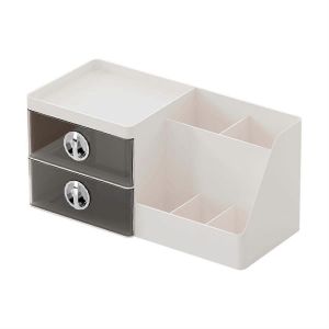 Organiseur de maquillage avec tiroirs transparents,pour coiffeuse,grande capacité - Neuf