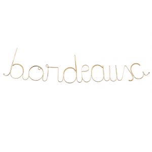 Mot fil de laiton "BORDEAUX - Neuf