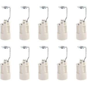 10pcs E14 Bulb Base Réglable E14 Douilles De Lampe Convertisseur E14 Douilles Bougie Lampe Porte - Neuf