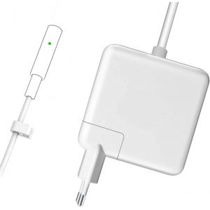 BFS-Chargeur Mac Pro 60W Mags Safe 1 Compatible avec Mac Pro 13"" 15"" Pouces 2009 2010 2011 2012à Mi-2012, Chargeur en L-Tip Magnétique pour A1212 A1286 A1278 A1181 etc - Neuf