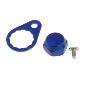 Moulinet De P&ecirc;che Poign&eacute;e De R&eacute;paration Pi&egrave;ces Baitcasting Reel Vis Gris - Main Gauche - Neuf