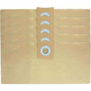 Lot de 5 sacs à poussière solides pour Mac Allister MAC25-S, MAC19-PRMAC22-PRMWVPAll 20/30, 16L, 20L, 30L Aspirateur - Neuf