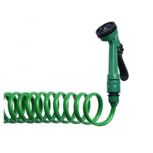 7,5 m de Flexible Tuyau d'arrosage pour le Jardin, Douche, Extensible Tuyau de Jardin pour l'Arrosage des jardins, le Pet, le Lavage de la Voiture. - Neuf