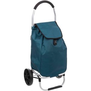 Jexnovashop-5five - Chariot De Course Pliable 2 Roues Modern Color Bleu P&eacute;role - Neuf