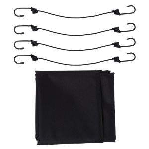 HJLIAN Housse de protection pour climatiseur exterieur en tissu Oxford 600D, impermeable et anti-poussiere, noire, 91 x 91 cm - Neuf