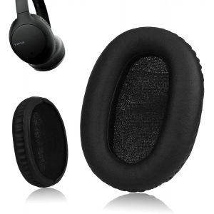 Coussinets de Remplacement Premium pour Sony WH-CH700N, Compatible avec Sony WH-CH710N, Coussinets en Cuir Protéiné Doux, Mousse à Mémoire de Haute Densité, Noir - Neuf