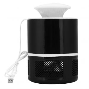 HJLIAN Lampe anti-moustiques d'interieur a aspiration, piege a moustiques, lampe anti-insectes, noire - Neuf