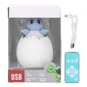 Veilleuse 3d Avec Chargement Usb Et Telecommande En Forme D'animal, Jouet En Forme De Tortue De Mer - Neuf