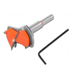 Foret de positionnement en acier de 35 mm pour scie cloche a bois, outil de travail du bois pour charniere d'armoire - Neuf