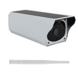 Camera de surveillance exterieure solaire IP Wifi HD 200 W 1080p, vision nocturne sans fil - Neuf