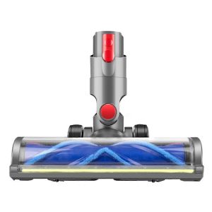 Pour Dyson V10 Slim V12 Slim Hardwood Floor Carpets Fixation avec lumière LED en forme de V Turbo Bristle B - Neuf