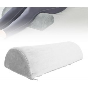 Oreiller Demi-Lune Mousse M&eacute;moire Forme Ergonomique Soutien Dos Cou Jambes Adapt&eacute; Courbes Corps - Neuf