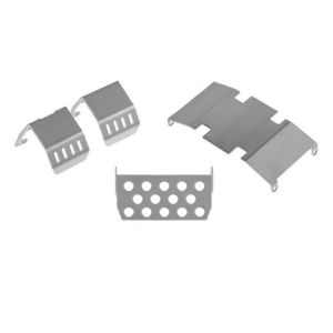 Pour Axial Scx10 II 90046 47 90059 60 M&eacute;tal Ch&acirc;ssis Armure Plaque De Protection Avant Essieu Garde Oeuf - Neuf