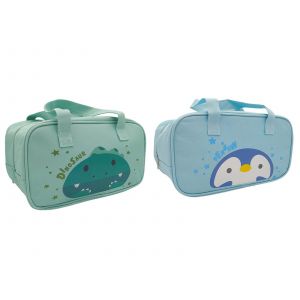 Sac Isotherme Pour Le D&eacute;jeuner, Bo&icirc;te &Agrave; Lunch, Vert Et Bleu, Grande Taille - Lot De 2 - Neuf