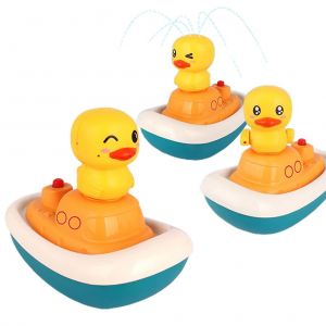 Jouets De Bain Pour Bebe, Jouets De Baignoire Pour Bebe, Jouets D'eau En Forme De Canard, Canards Pulverisateurs, Jouets De Pomme De Douche Pour Baignoire, Jouets D'eau D'ete Pour Garcons Et Filles - Neuf