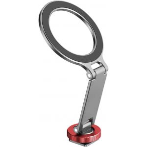 Support De T&eacute;l&eacute;phone Magn&eacute;tique Pour Griffe Froide, Support Pliable, Filetage 6,35 Mm, Adaptateur De Perche &Agrave; Selfie Compatible Avec &Eacute;tui De T&eacute;l&eacute;phone Magsafe[Z1744] - Neuf